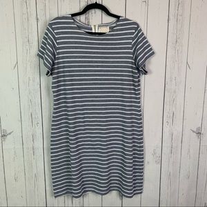 STS Sail to Sable | striped short sleeve tee shirt dress